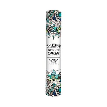 POO-POURRI Vanilla Mint Scent Odor Eliminator 10 ml Liquid VM-10ML